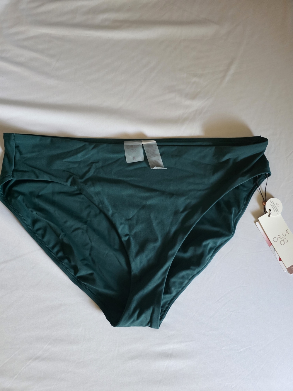 XL Calia Mid Bikini Bottom in Sea Green